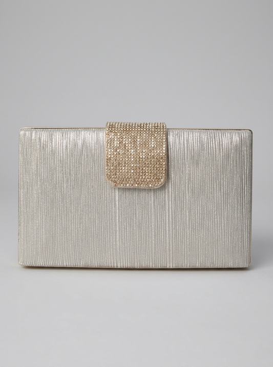 Pochette Métallisée — avec Strass