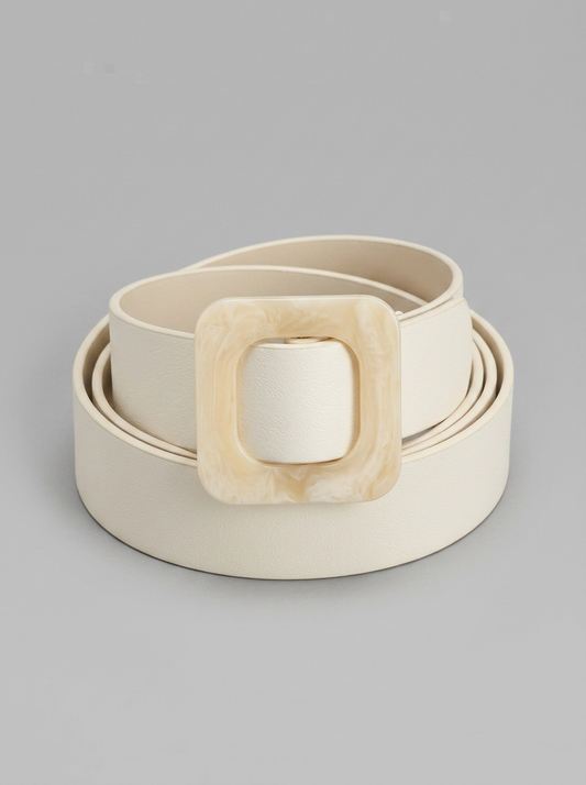 Ceinture Large — Boucle Écaille