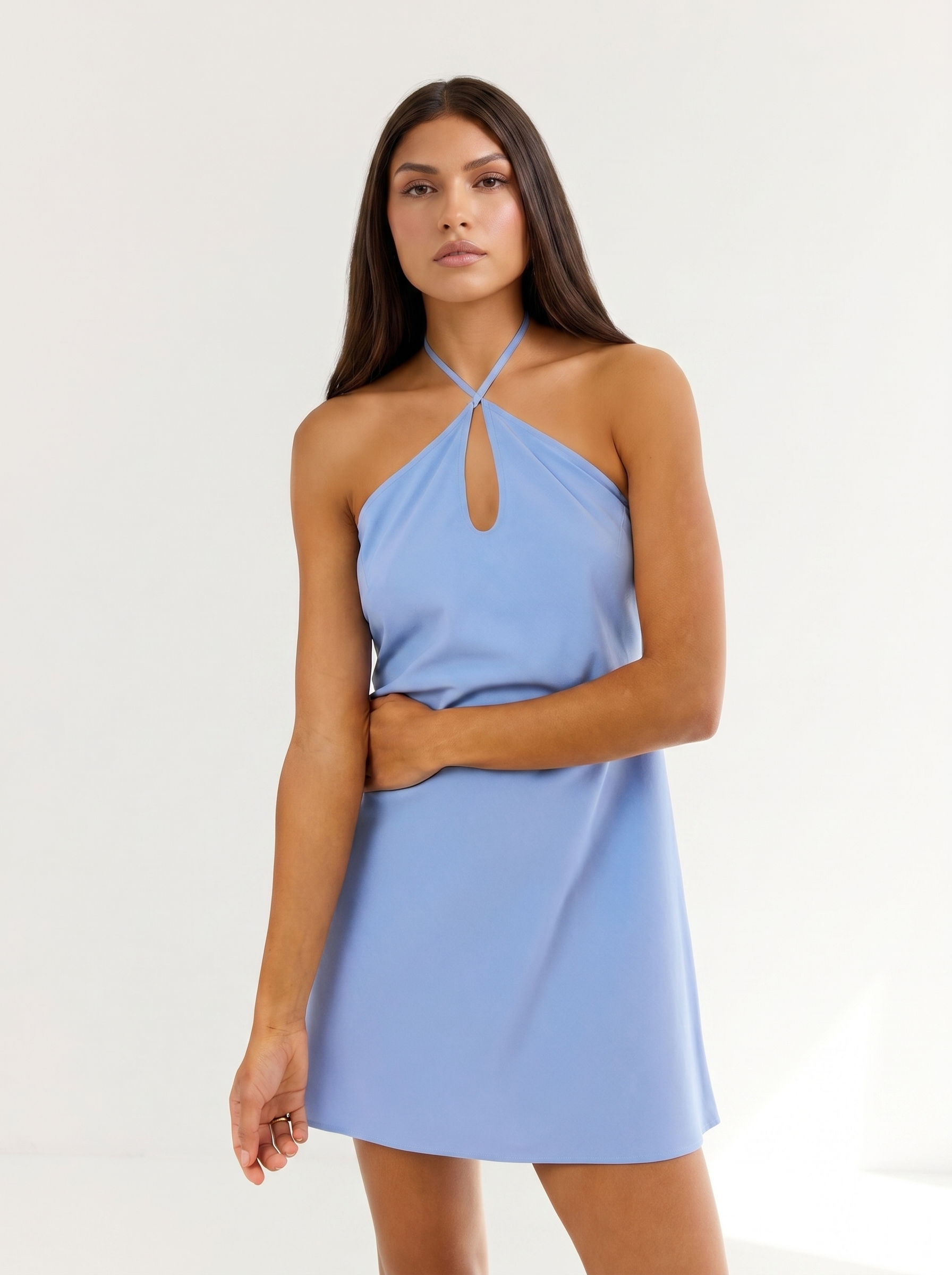 Sukienka Emily sky blue - tyl