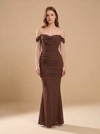 Sukienka Bodycon Brązowa
