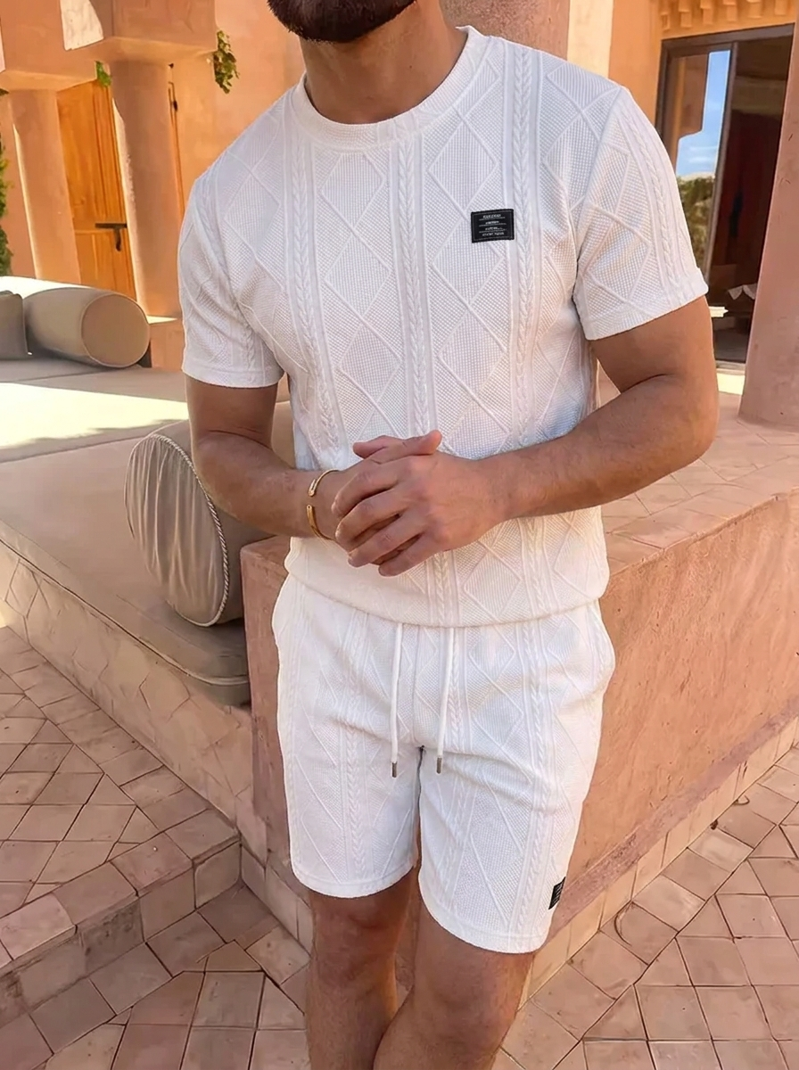 Lorenzo™ | Ensemble d'Été en Lin pour Homme