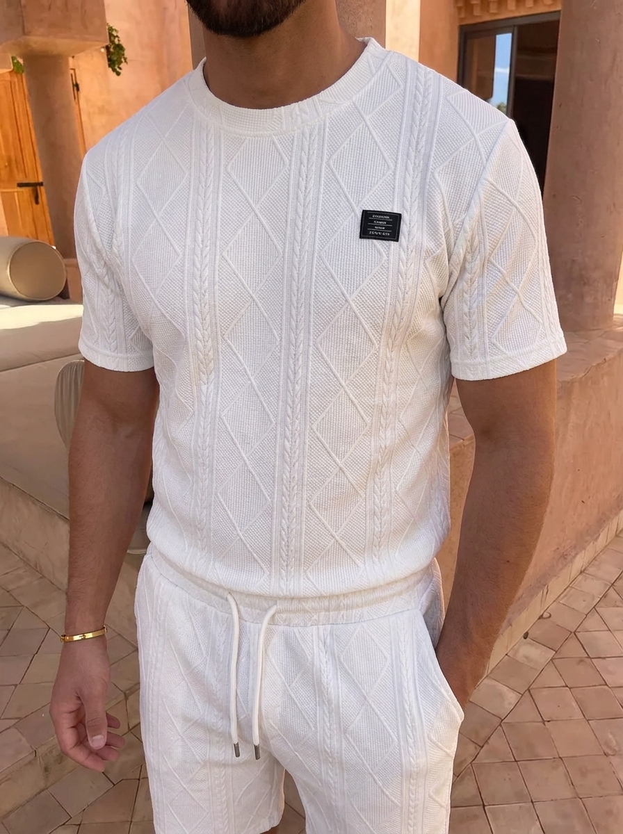 Lorenzo™ | Ensemble d'Été en Lin pour Homme
