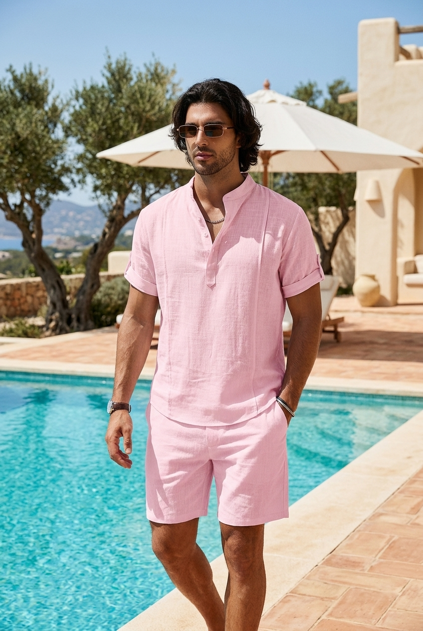 Ensemble Capri au bord de la piscine — style méditerranéen VERELIO