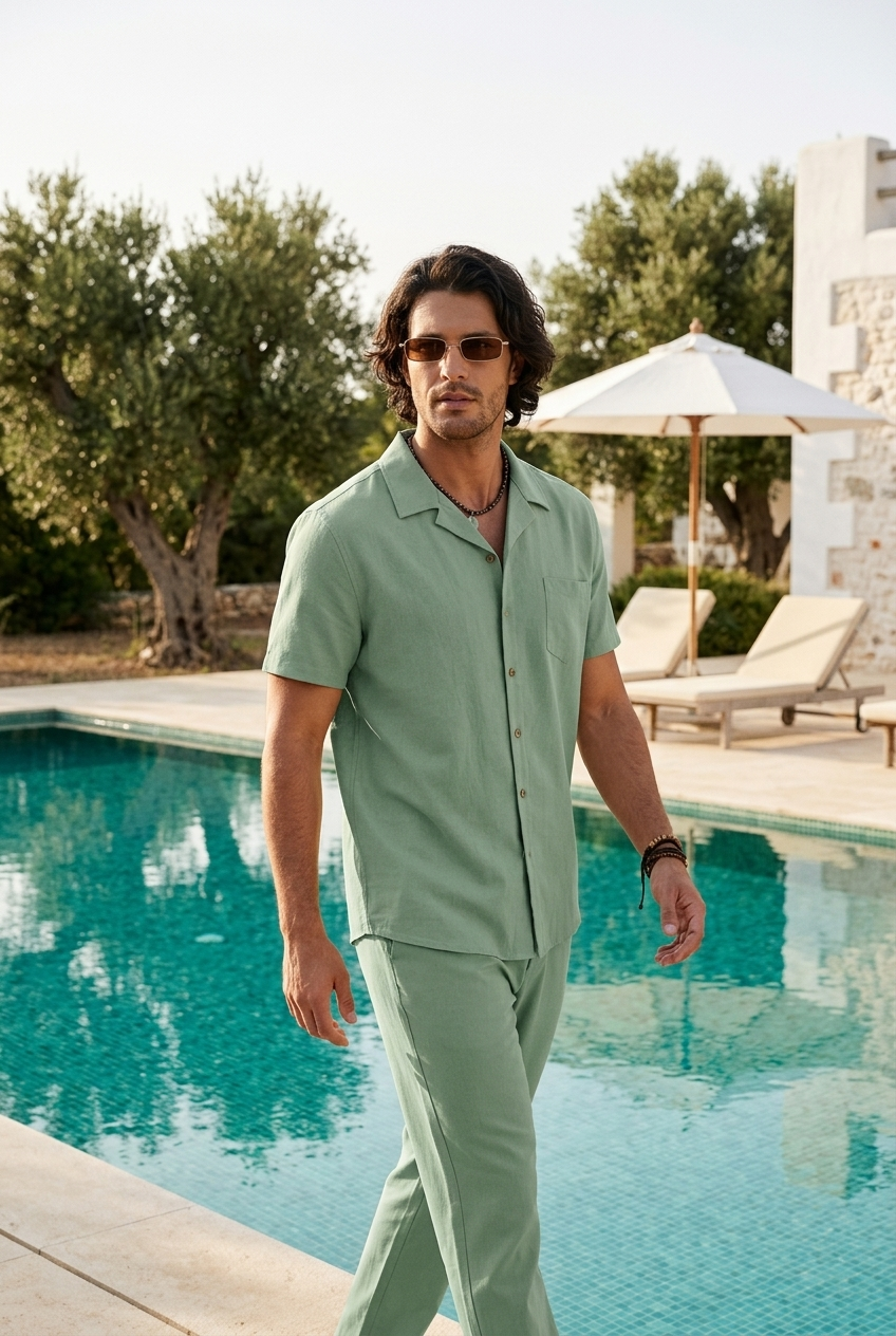 Ensemble Portofino au bord de la piscine — style Riviera VERELIO