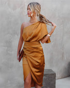 Celeste - Silk Cocktail Dress