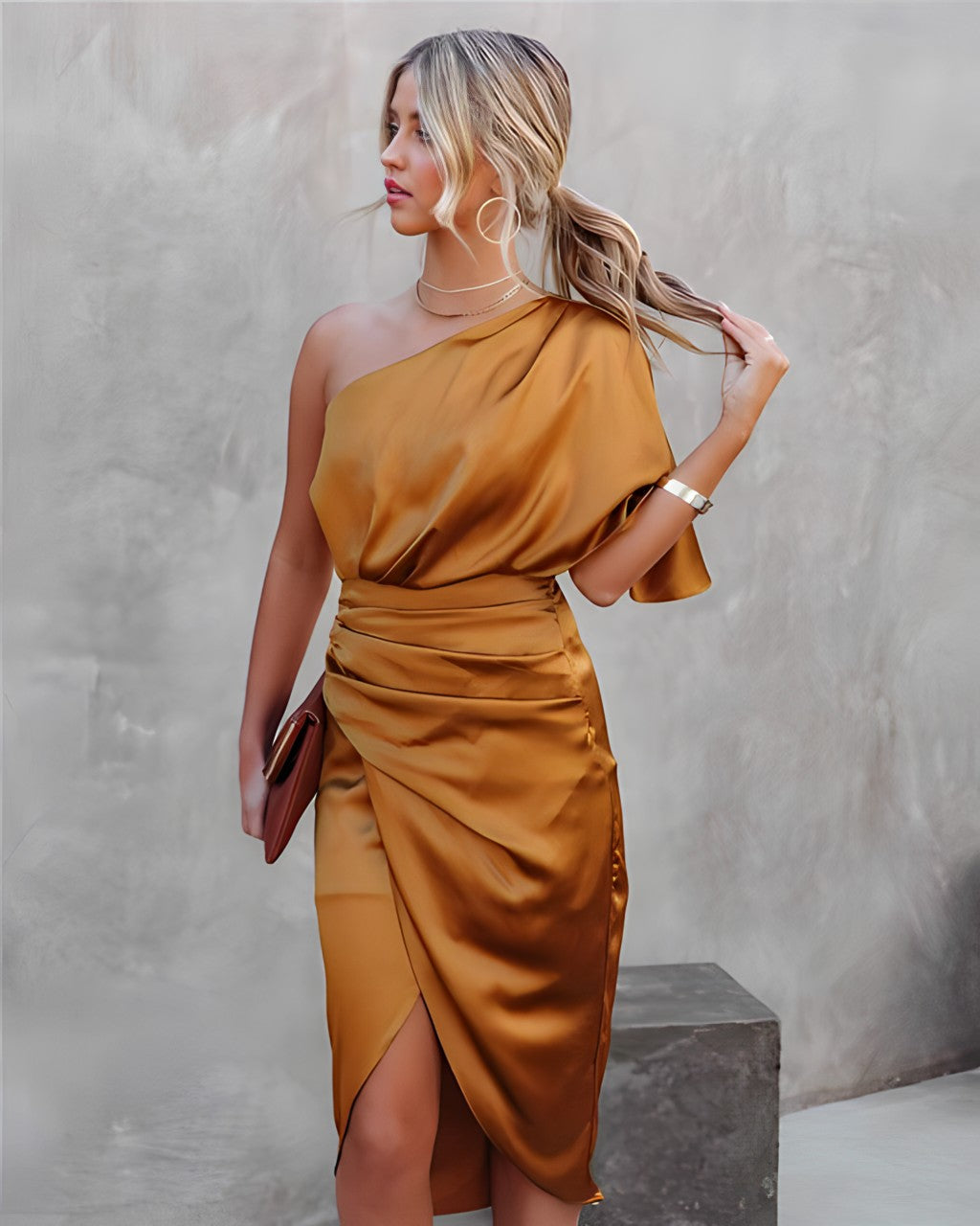 Celeste - Silk Cocktail Dress