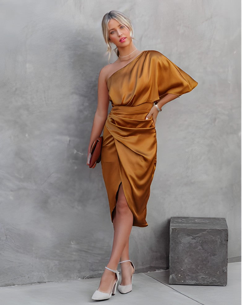 Celeste - Silk Cocktail Dress