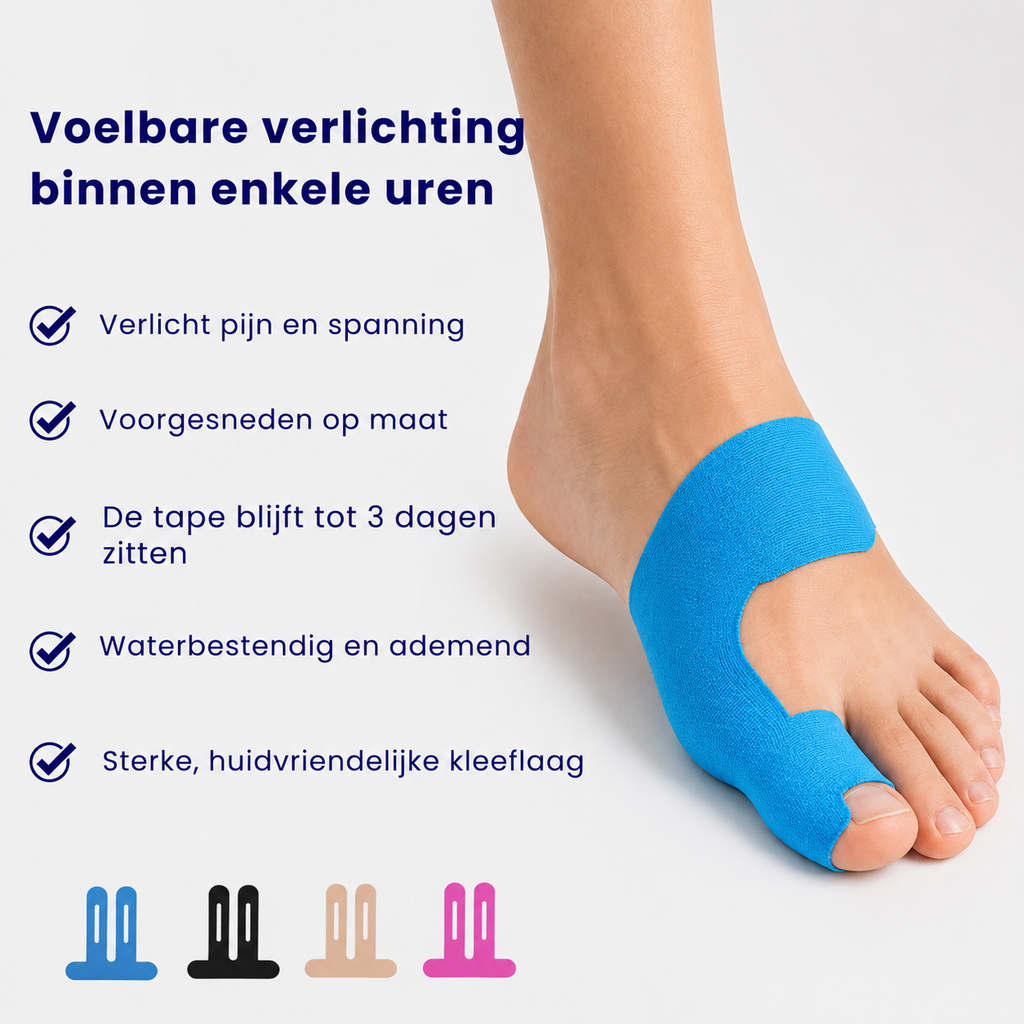 TAPEX™ – Kinesiotape voor Hallux Valgus