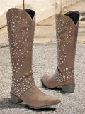 Noelle — Vintage High-Cut Boots