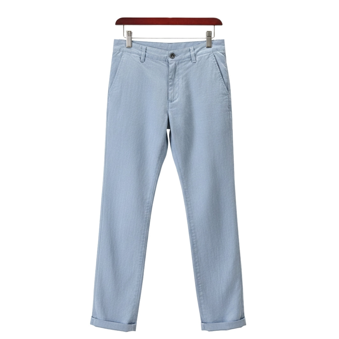 100% Linen Casual Trousers
