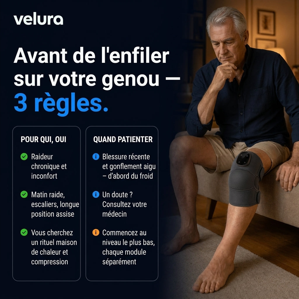 Rotula™ – Masseur de Genou Sans Fil