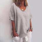 Sophie — Relaxed-Fit Cotton & Linen Shirt