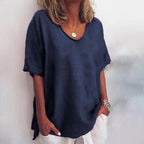 Sophie — Relaxed-Fit Cotton & Linen Shirt