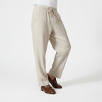 Fez - Linen Trousers (Oversize Fit)