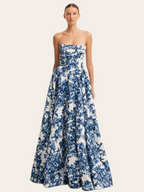 Ariana — Strapless Maxi Dress