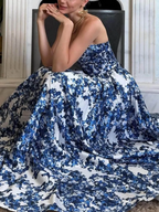 Ariana — Strapless Maxi Dress