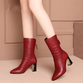 Jasmine — Stylish Heeled Ankle Boots