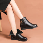 Barbara — Plush-Lined Ankle Boots