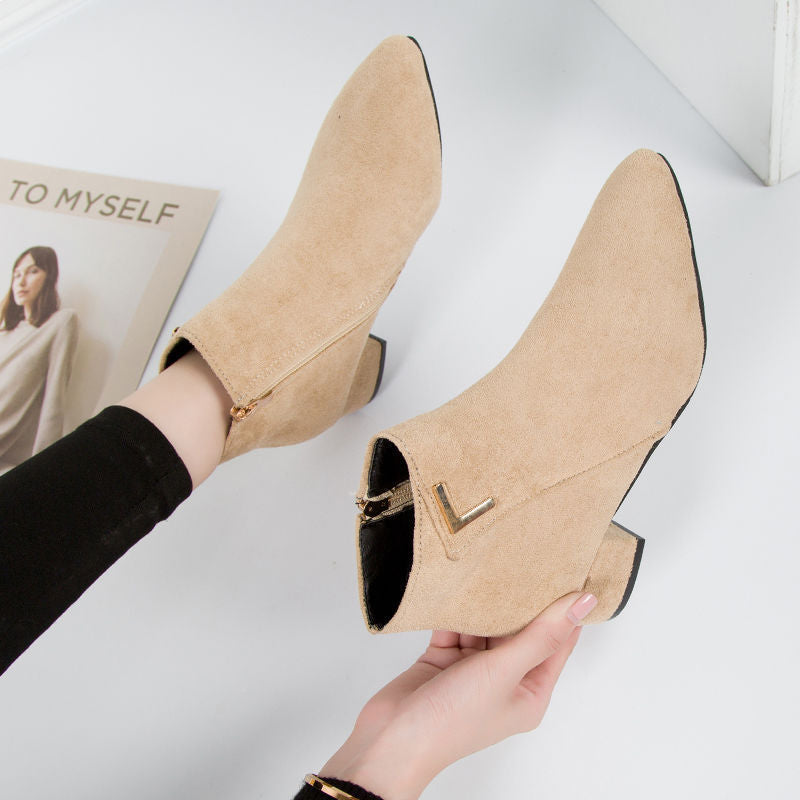 Isla — Leather Ankle Boots