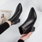 Isla — Leather Ankle Boots