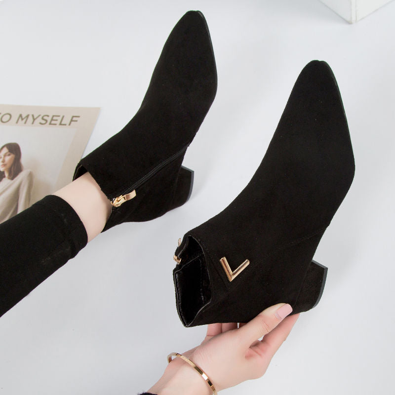 Isla — Leather Ankle Boots