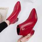Isla — Leather Ankle Boots
