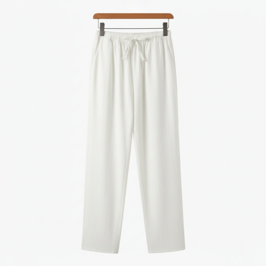 Fez - Linen Trousers (Oversize Fit)
