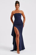 Scarlette — Twisted Off-Shoulder Maxi Dress